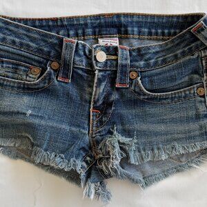 True Religion Denim Shorts Sz. 24